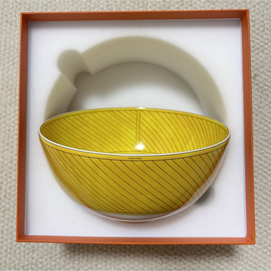 HERMES - 【新品・未使用】エルメス ソレイユ ボウル GMサイズの HERMES - 【新品・未使用】エルメス ソレイユ ボウル GMサイズの