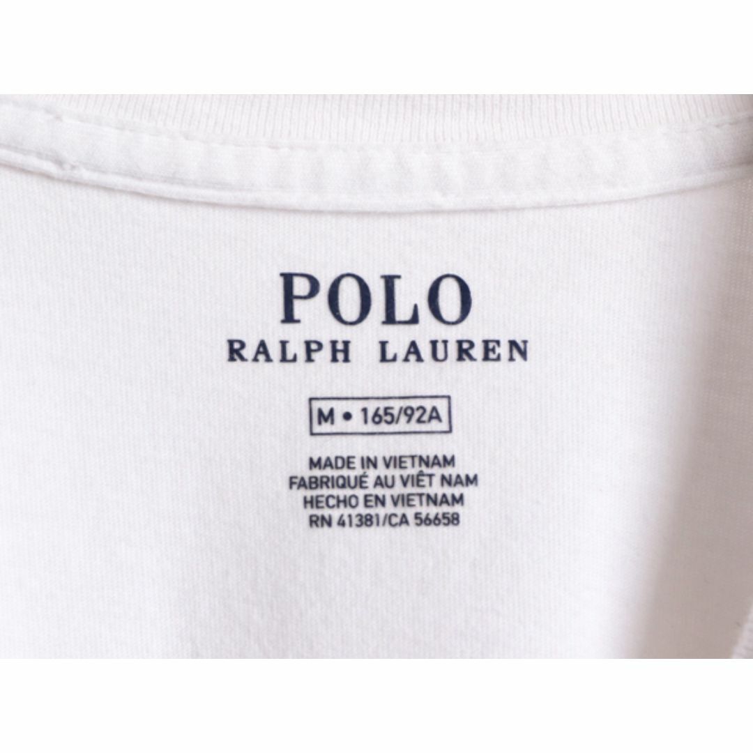 Ralph Lauren(ラルフローレン)のポロベアー ポロ ラルフローレン プリント 半袖 Tシャツ レディース M キャラクター 半袖Tシャツ プリントT クルーネック シングルステッチ レディースのトップス(Tシャツ(半袖/袖なし))の商品写真