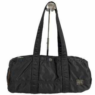 ポーター(PORTER)の6718 美品 PORTER TANKER ダッフルバッグ (L) ブラック(ボストンバッグ)