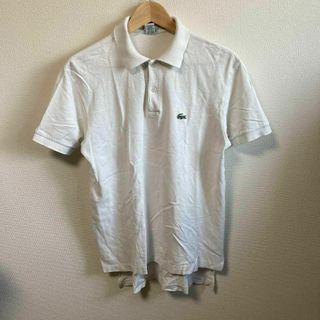 ラコステ(LACOSTE)の80s 90s IZOD LACOSTE アイゾッドラコステ ポロシャツ 白 M(ポロシャツ)