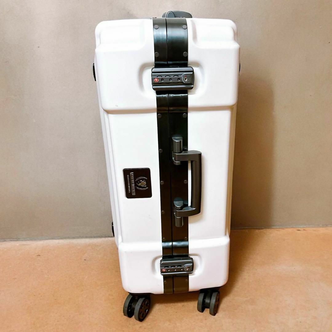 LEGEND WALKER(レジェンドウォーカー)の《良品》 LEGEND WALKER 6302 スーツケース ホワイト メンズのバッグ(トラベルバッグ/スーツケース)の商品写真