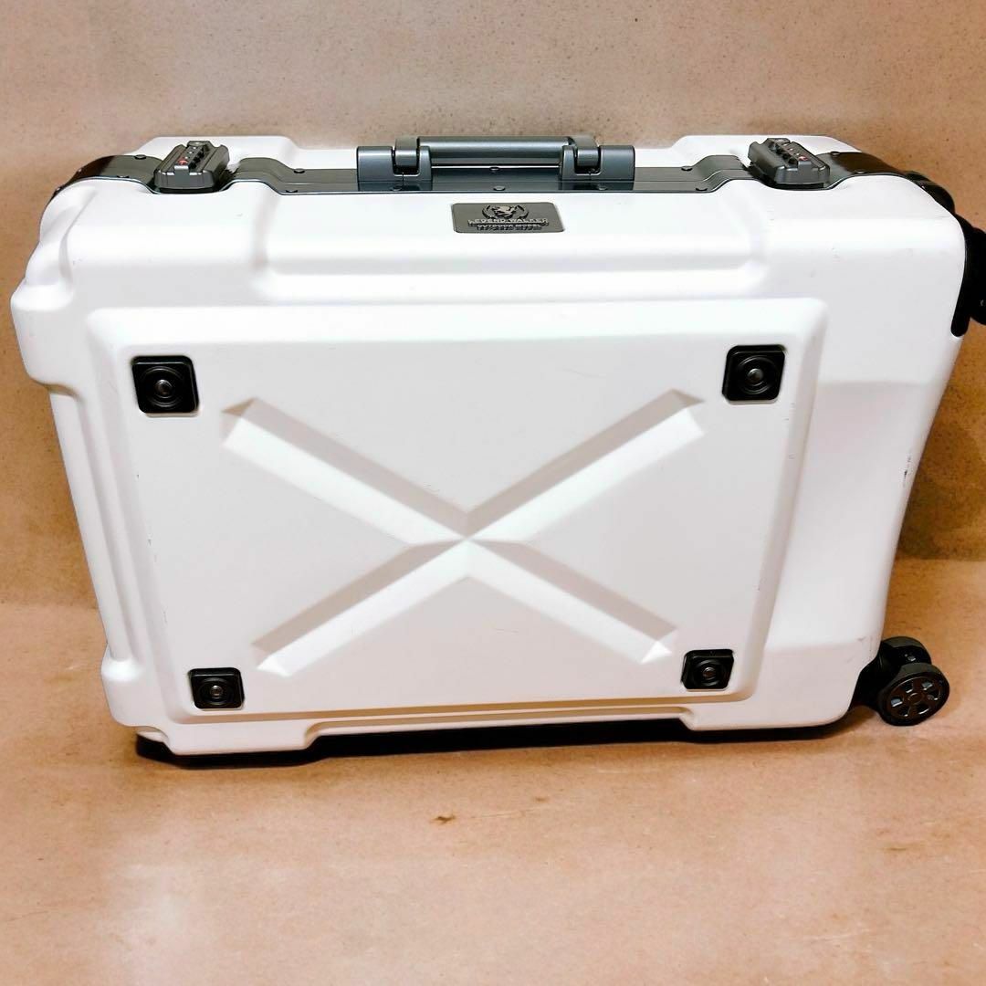LEGEND WALKER(レジェンドウォーカー)の《良品》 LEGEND WALKER 6302 スーツケース ホワイト メンズのバッグ(トラベルバッグ/スーツケース)の商品写真