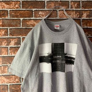 シュプリーム(Supreme)の【即完売】シュプリーム　USA製　両面プリント　ヘザーグレー　Lサイズ　Tシャツ(Tシャツ/カットソー(半袖/袖なし))