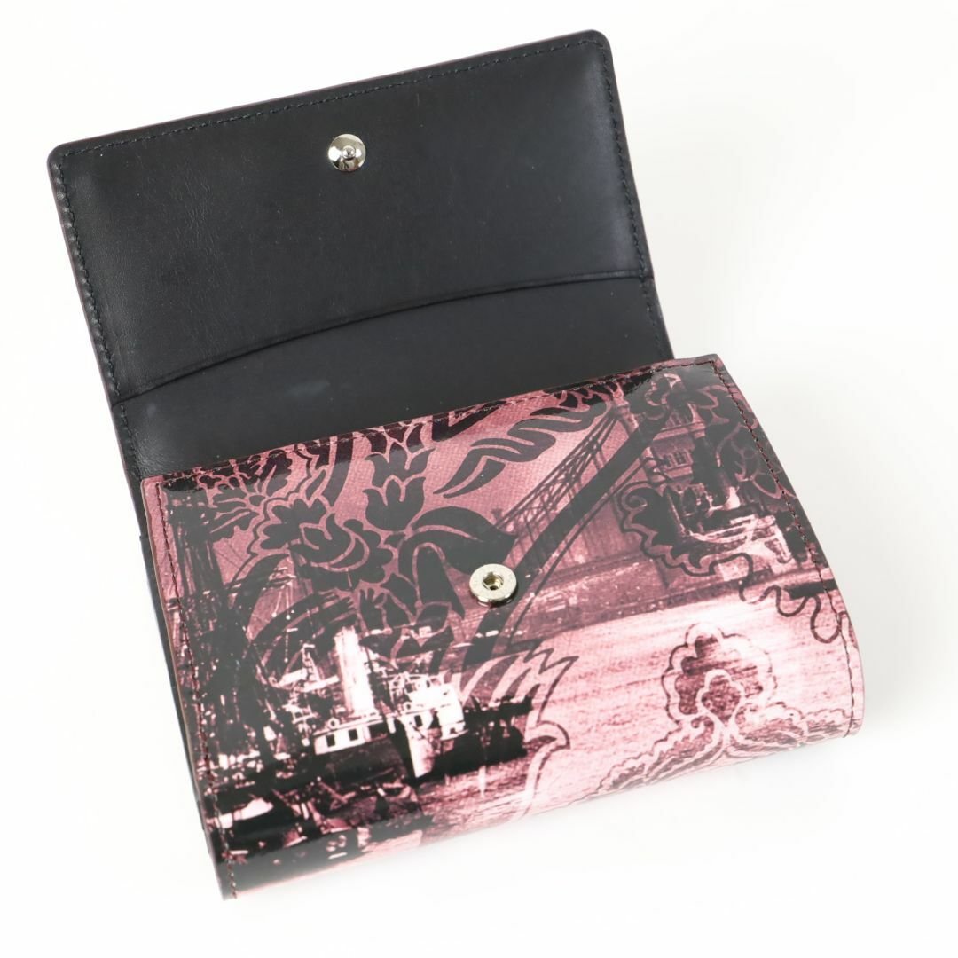 Vivienne Westwood(ヴィヴィアンウエストウッド)の613a 新品 ヴィヴィアンウエストウッド ロンドンブリッジ がま口折り財布 紫 レディースのファッション小物(財布)の商品写真
