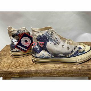 CONVERSE - 5月末終了 コンバース 浮世絵ハイカット スニーカー 24.5