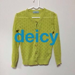 デイシー(deicy)のdeicy☆カーディガン(カーディガン)