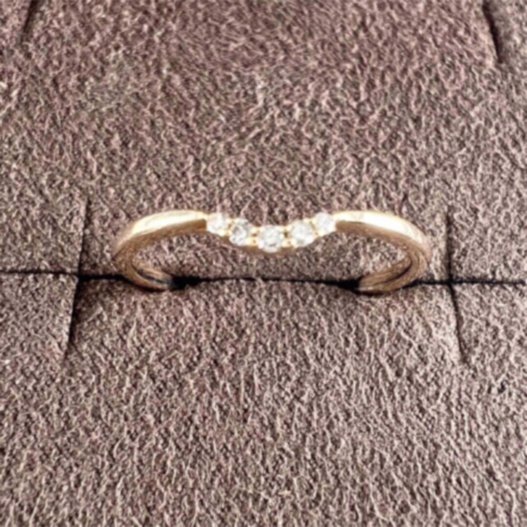 agete(アガット)のagete アガット　ダイヤ　リング レディースのアクセサリー(リング(指輪))の商品写真