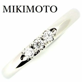 ミキモト(MIKIMOTO)のミキモト ダイヤモンド 0.06ct リング Pt950 7号(リング(指輪))