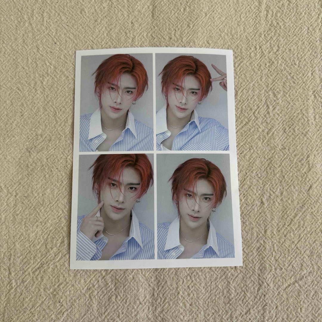 zerobaseone zb1 ゼベワン 4カットフォト リッキー エンタメ/ホビーのCD(K-POP/アジア)の商品写真