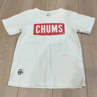 チャムス(CHUMS)のCHUMS チャムス　Tシャツ　Lサイズ  115〜130　白(Tシャツ/カットソー)