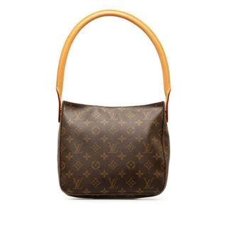 ルイヴィトン(LOUIS VUITTON)のルイ ヴィトン モノグラム ルーピングMM ショルダーバッグ ハンドバッグ M51146 PVC レディース LOUIS VUITTON 【1-0148611】(ショルダーバッグ)