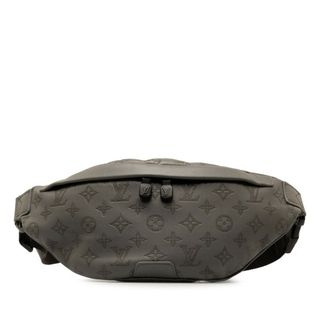 ルイヴィトン(LOUIS VUITTON)のルイ ヴィトン モノグラムシャドウ ディスカバリー バムバッグPM ウエストバッグ ボディバッグ M46108 レザー レディース LOUIS VUITTON 【1-0149450】(ボディバッグ/ウエストポーチ)