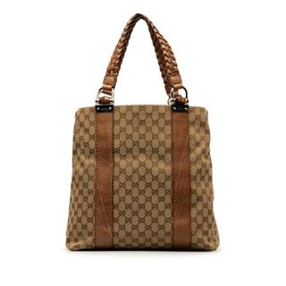 グッチ(Gucci)のグッチ GGキャンバス バンブー トートバッグ 232946 キャンバス レディース GUCCI 【1-0149651】(トートバッグ)