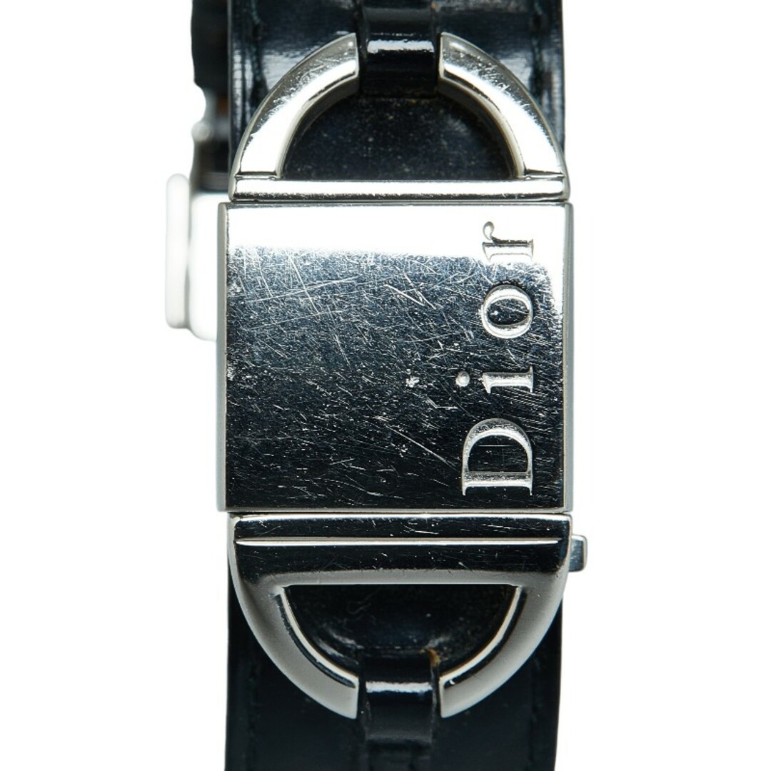 Dior(ディオール)のディオール パンディオラ 腕時計 D78-100 クオーツ ホワイト文字盤 レザー SS レディース Dior 【1-0150329】 レディースのファッション小物(腕時計)の商品写真