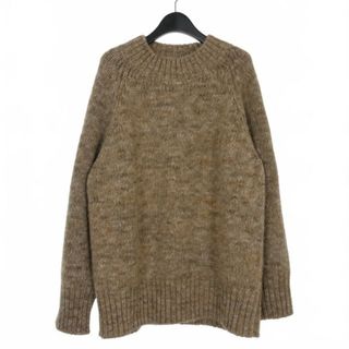 マルタンマルジェラ(Maison Martin Margiela)のメゾンマルジェラ 22AW ボタニカルダイ アルパカ混 ニット セーター S 茶(ニット/セーター)