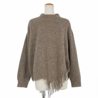 ステラマッカートニー(Stella McCartney)のステラマッカートニー フリンジ ニット セーター 長袖 38 (ニット/セーター)