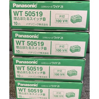 パナソニック(Panasonic)のWT50519 ほたるスイッチB 片切スイッチ パナソニック Panasonic(その他)