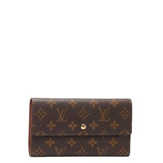 ルイヴィトン(LOUIS VUITTON)のルイ ヴィトン モノグラム ポルト トレゾール インターナショナル 長財布 M61215 PVC レディース LOUIS VUITTON 【1-0150575】(財布)