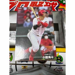 ヒロシマトウヨウカープ(広島東洋カープ)のプロ野球チップスカード2024 小園海斗(その他)