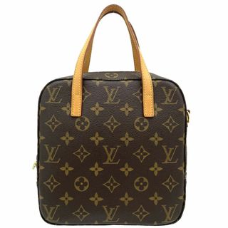 LOUIS VUITTON - 【SALE】LOUIS VUITTON ルイヴィトン ハンドバッグ モノグラム スポンティーニ ハンドバッグ ショルダーバッグ かばん 鞄 M47500    ブラウン 茶 ゴールド金具 レディース【中古品】