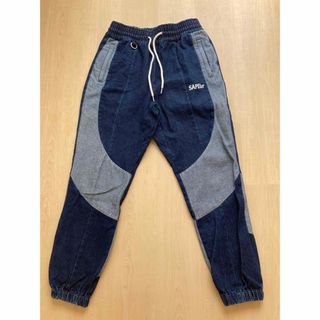 サプール　SAPEur DENIM TRACK PANTS  Mサイズ