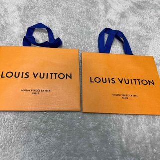 ルイヴィトン(LOUIS VUITTON)のルイヴィトン　ショッパー　2枚セット(ショップ袋)