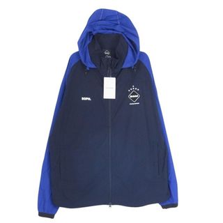 F.C.R.B. - F.C.R.B. エフシーアールビー ナイロンジャケット FCRB-240028 STRETCH LIGHT WEIGHT HOODED BLOUSON ストレッチ ライト ウェイト ナイロン フーディー ブルゾン マルチカラー系 XL【極上美品】【中古】