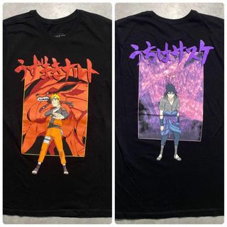 ナルト サスケ Tシャツ Lサイズ アニメT漫画ANIMET NARUTO(Tシャツ/カットソー(半袖/袖なし))