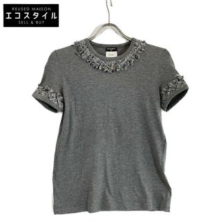 CHANEL - シャネル 【美品/国内正規】10P P37903V27004 コットン 半袖Tシャツ/ 34