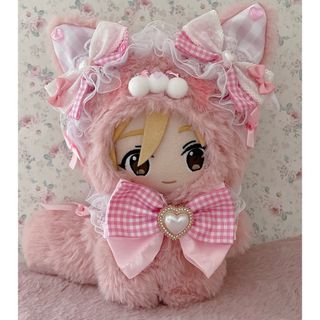 あんスタ♡ぬい服♡韓国風ロリータゆめかわ姫系♡天使の羽ねこの着ぐるみ♡ピンク(その他)