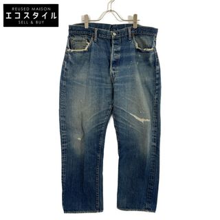 Levi's - リーバイス 501 BIG E 不均等V 刻印6 紙パッチ 66モデル赤耳セルビッチ ボタンフライ/