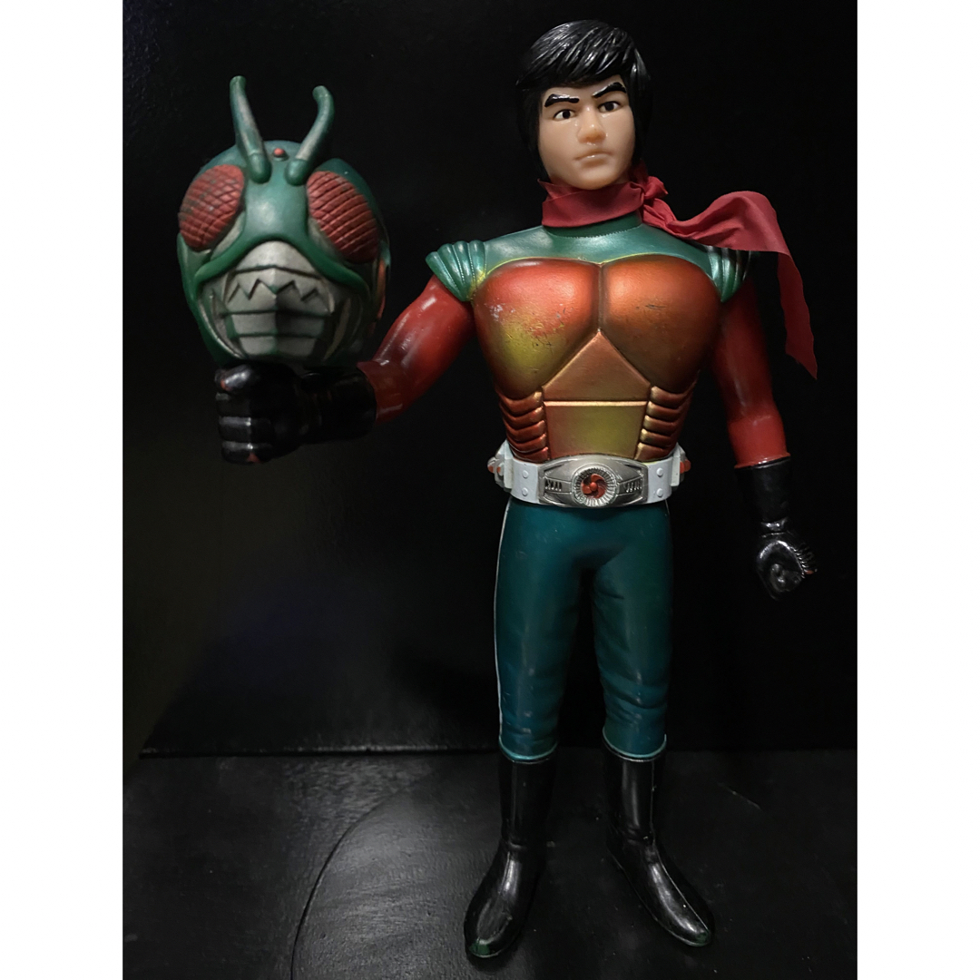 仮面ライダー スカイライダー ソフビ ポピー 面取れ 大サイズ 仮面ライダー スカイライダー ソフビ ポピー 面取れ 大サイズ