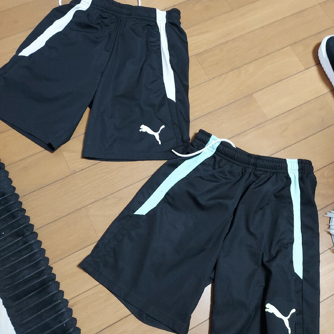 PUMA(プーマ)のPUMA　ハーフパンツ2枚セット150㎝ キッズ/ベビー/マタニティのキッズ服男の子用(90cm~)(パンツ/スパッツ)の商品写真