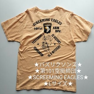 バスリクソンズ★第101空挺師団★SCREAMING EAGLES★丸胴T★美品