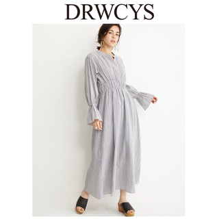 DRWCYS - 定価1.5万　ドロシーズ　ストライプ　キャンディスリーブ　ワンピース　ドレス