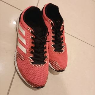 adidas - adidas adizeroRC ピンク ランニングシューズ アディダス