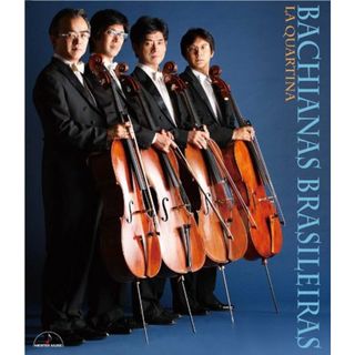 (CD)バキアーナス・ブラジレイラス?チェロ・アンサンブル作品集／ラ・クァルティーナ、藤森亮一、藤村俊介、銅銀久弥、桑田歩(クラシック)