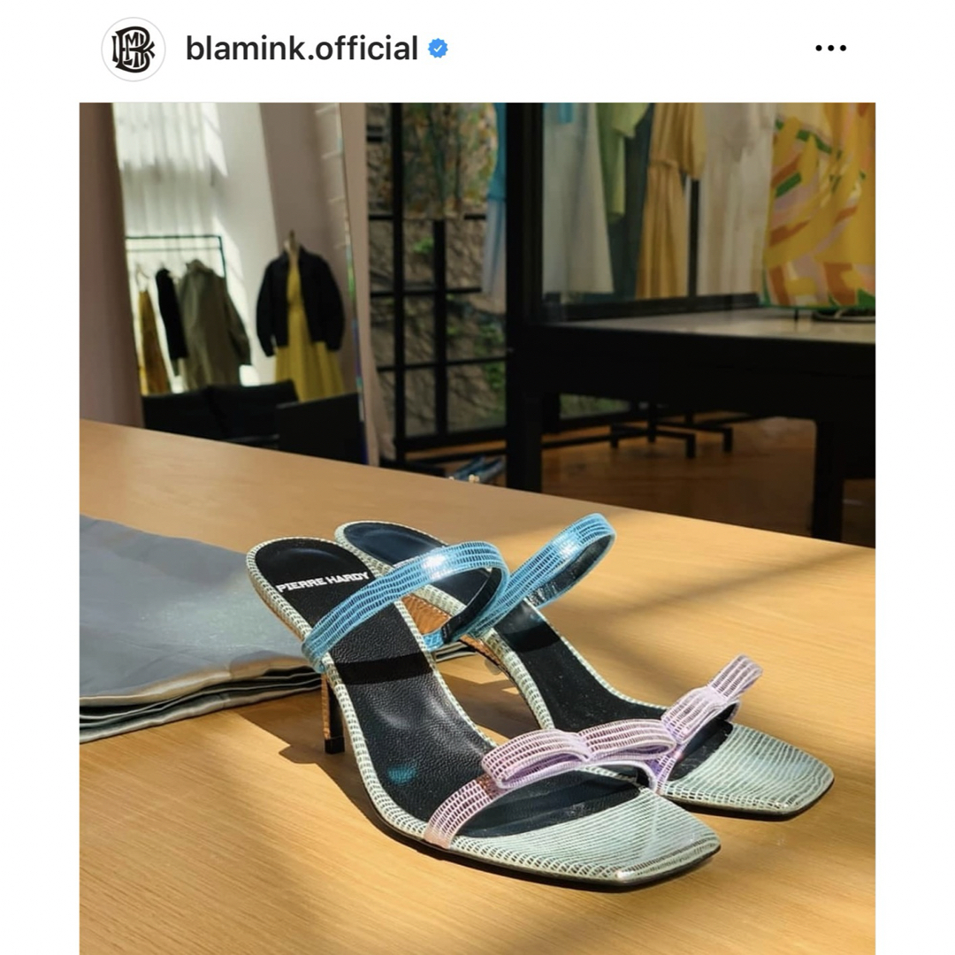 BLAMINK(ブラミンク)のPIERRE HARDY ピエールアルディ サンダル サイズ35.5 美品 レディースの靴/シューズ(サンダル)の商品写真