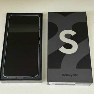 ギャラクシー(Galaxy)のGalaxy S22ファントムホワイト　256GB新品　au(スマートフォン本体)