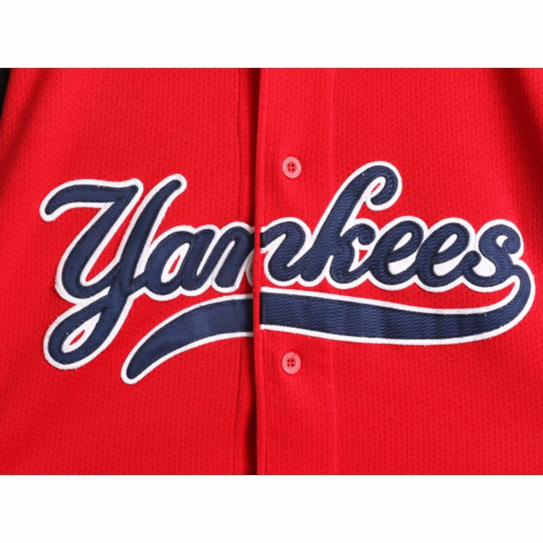 世界有名な MLB オフィシャル シャツ ベースボール ヤンキース スターター ユニフォームシャツ