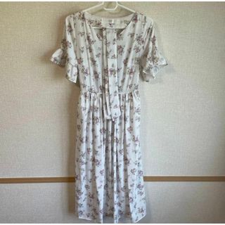 トッコクローゼット(TOCCO closet)のtocco closet トッコクローゼット　花柄ロングワンピース　F(ロングワンピース/マキシワンピース)