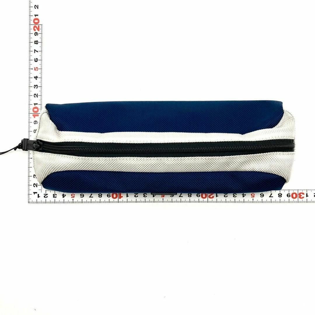 トゥミ ペンケース ポーチ ブルー ホワイト 新品 60520 メンズのバッグ(その他)の商品写真