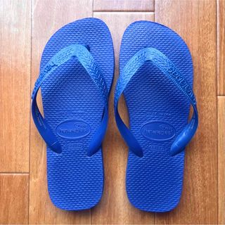 ハワイアナス(havaianas)のhavaianas Top ビーチサンダル 青(ビーチサンダル)