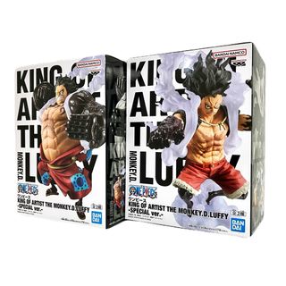 BANDAI - 未開封品全②種セット）ワンピース KING OF ARTISフィギュア ルフィ