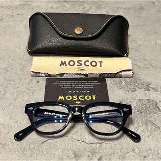 MOSCOT - 希少 美品 MOSCOT TUMMEL モスコット ツメル サングラス ブラック