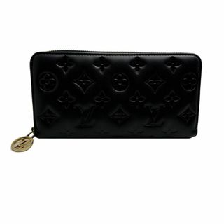 ルイヴィトン(LOUIS VUITTON)のルイヴィトン/LOUIS VUITTON/財布/モノグラムエンボス/ジッピーウォレット/ブラック/黒/ラウンドファスナー長サイフ/M81510【SA7755】(財布)