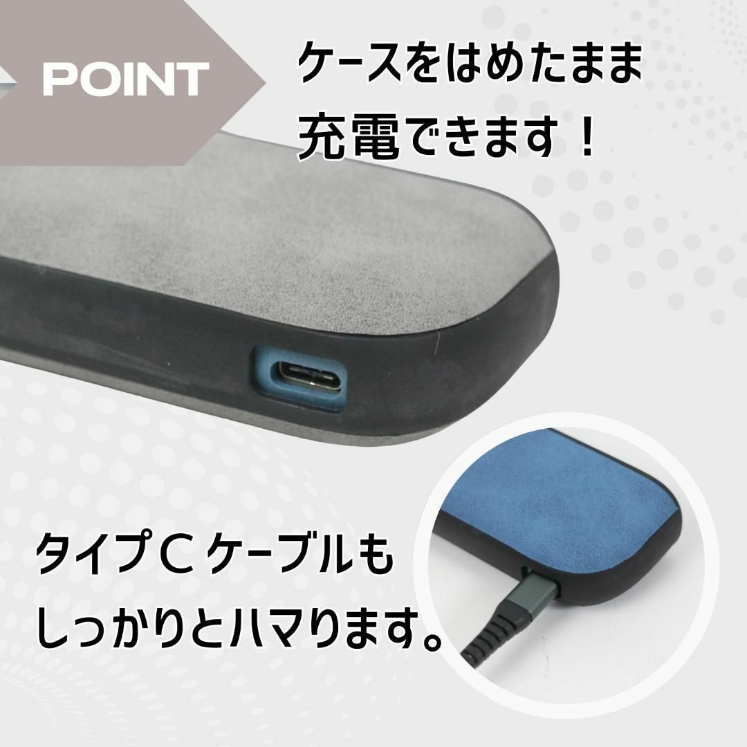 ICOS アイコス イルマ 専用ケース ブラウン 保護 シリコン ハード/Y1 スマホ/家電/カメラのスマホ/家電/カメラ その他(その他)の商品写真