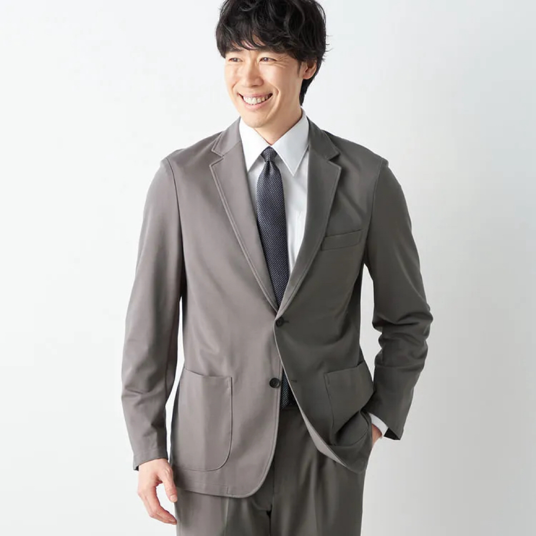 AOKI(アオキ)の【新品・未使用】パジャマスーツ　冷感ジャージー　 スーツ セットアップ　M メンズのスーツ(セットアップ)の商品写真