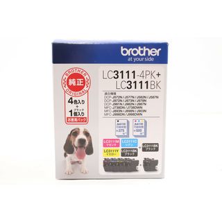 未使用 brother 純正 インク LC3111-4PK+LC3111BK  4色5個（シアン・マゼンタ・イエロー・ブラック） ブラザー ITOOP2N8TT64-YR-L025-byebye(OA機器)