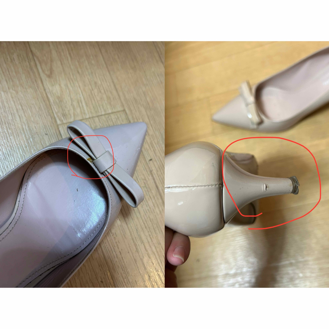 MIUMIU ピンク 5㎝ヒールパンプス MIUMIU ピンク 5㎝ヒールパンプス